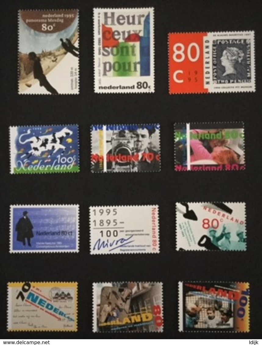 1995 Jaarcollectie Postzegels NVPH  1630-1663**) - Années Complètes