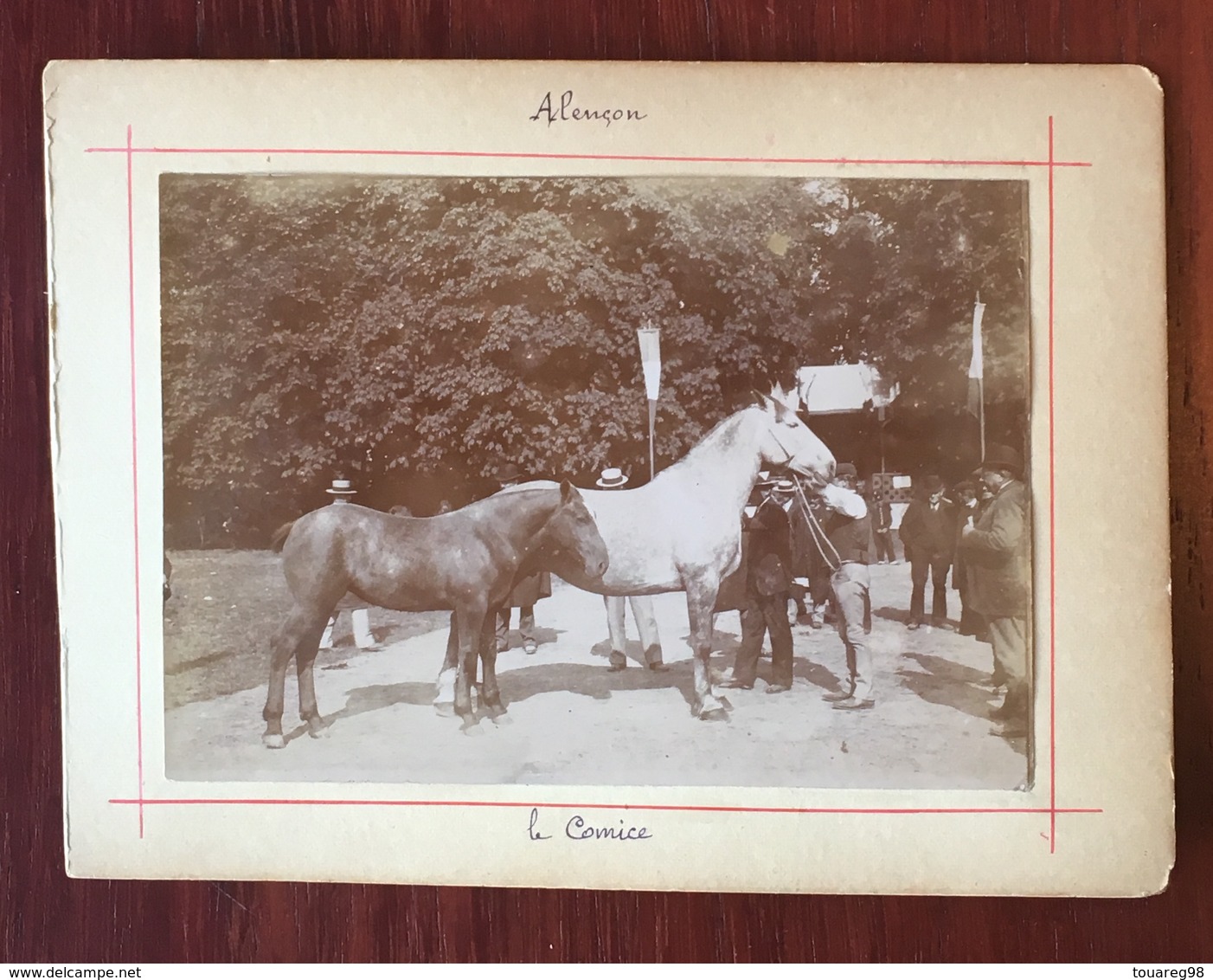 Lot De 4 Photos. Alençon. Le Comice. La Mairie. Ancienne Porte De La Ville. Rue De La Barre. Photos Animées. - Luoghi