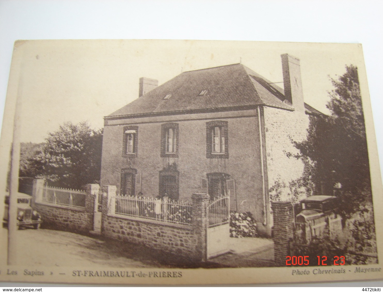 C.P.A.- Saint Fraimbault De Prières (53) - Les Sapins - 1910 - SUP (AH7) - Autres & Non Classés