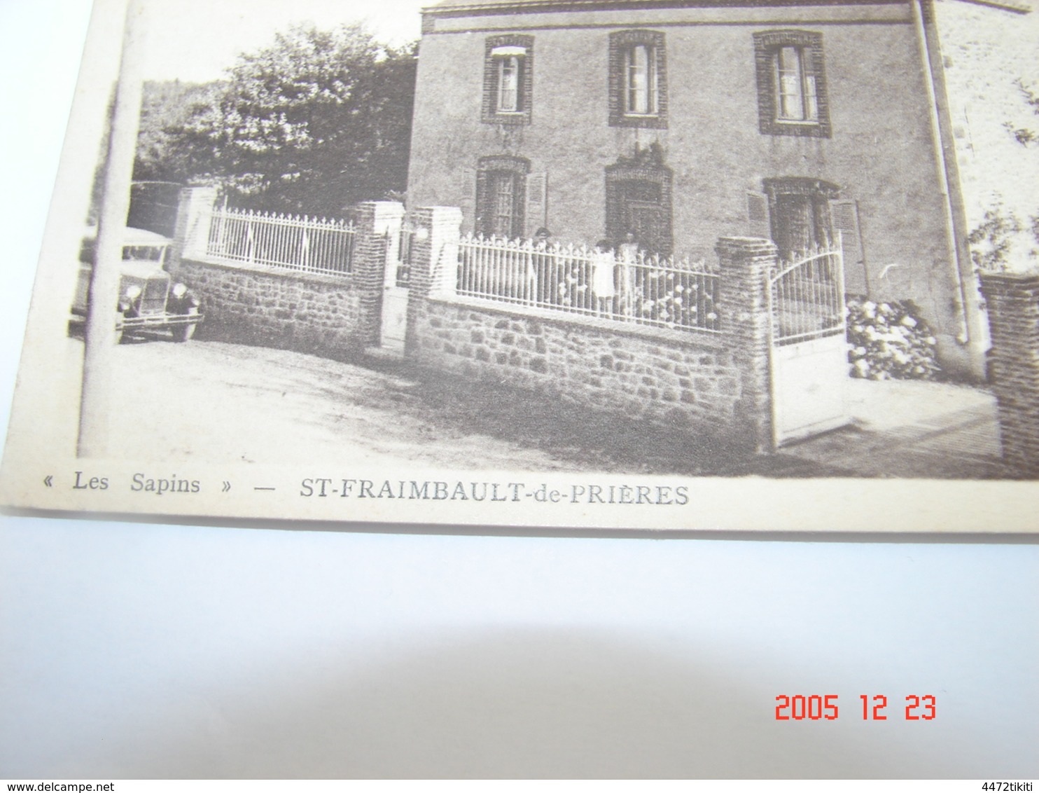 C.P.A.- Saint Fraimbault De Prières (53) - Les Sapins - 1910 - SUP (AH7) - Autres & Non Classés