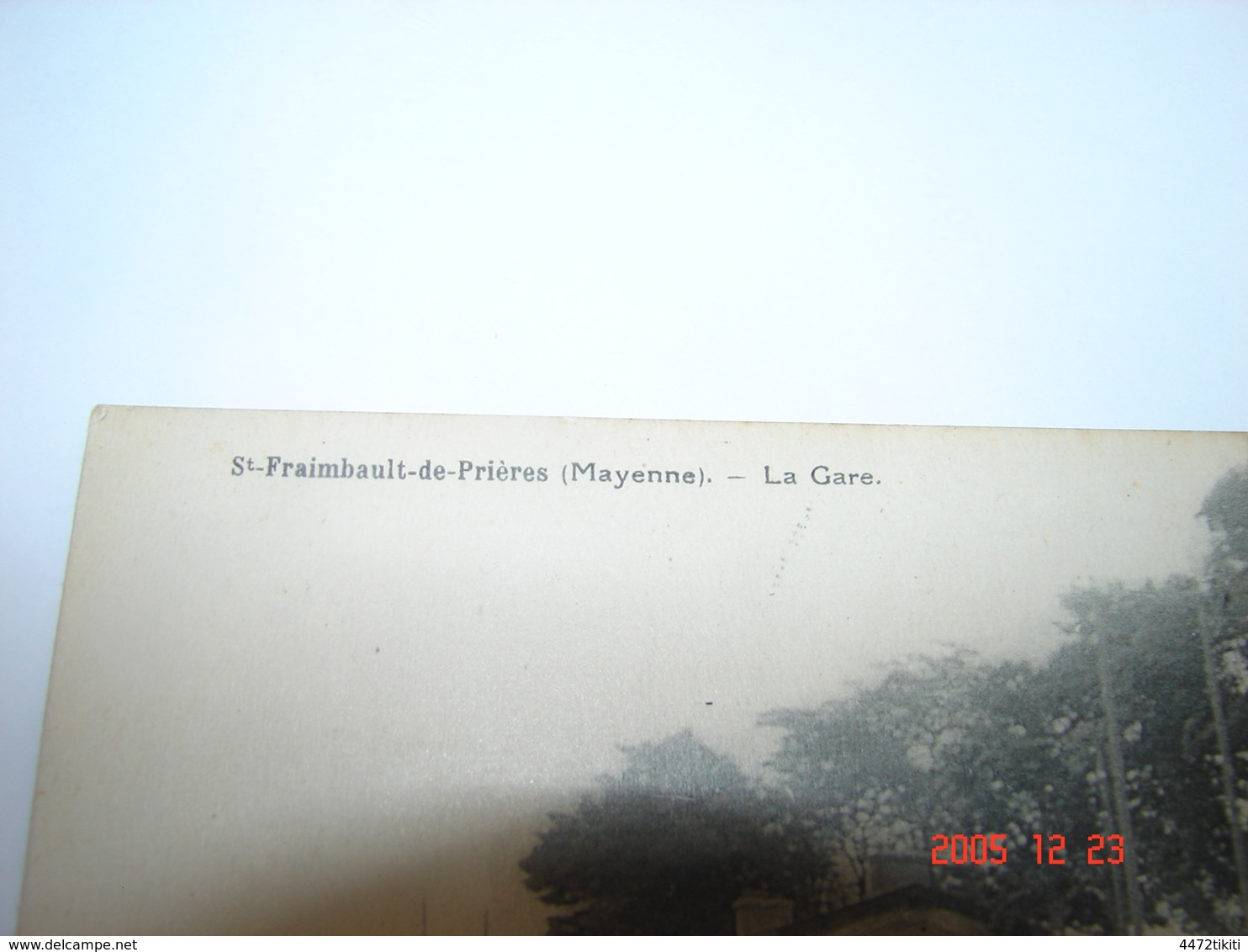 C.P.A.- Saint Fraimbault De Prières (53) - La Gare - 1910 - SUP (AH8) - Autres & Non Classés