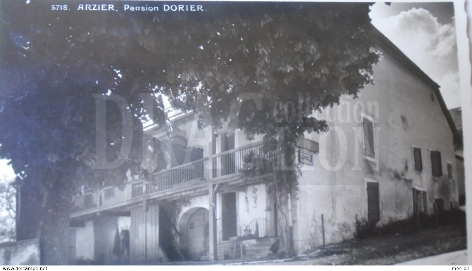 D159334 CH Vaud - Arzier, Pension Dorier - 1935  Ed. Perrochet -Matile S.A. Lausanne - N.5718 - Arzier-Le Muids