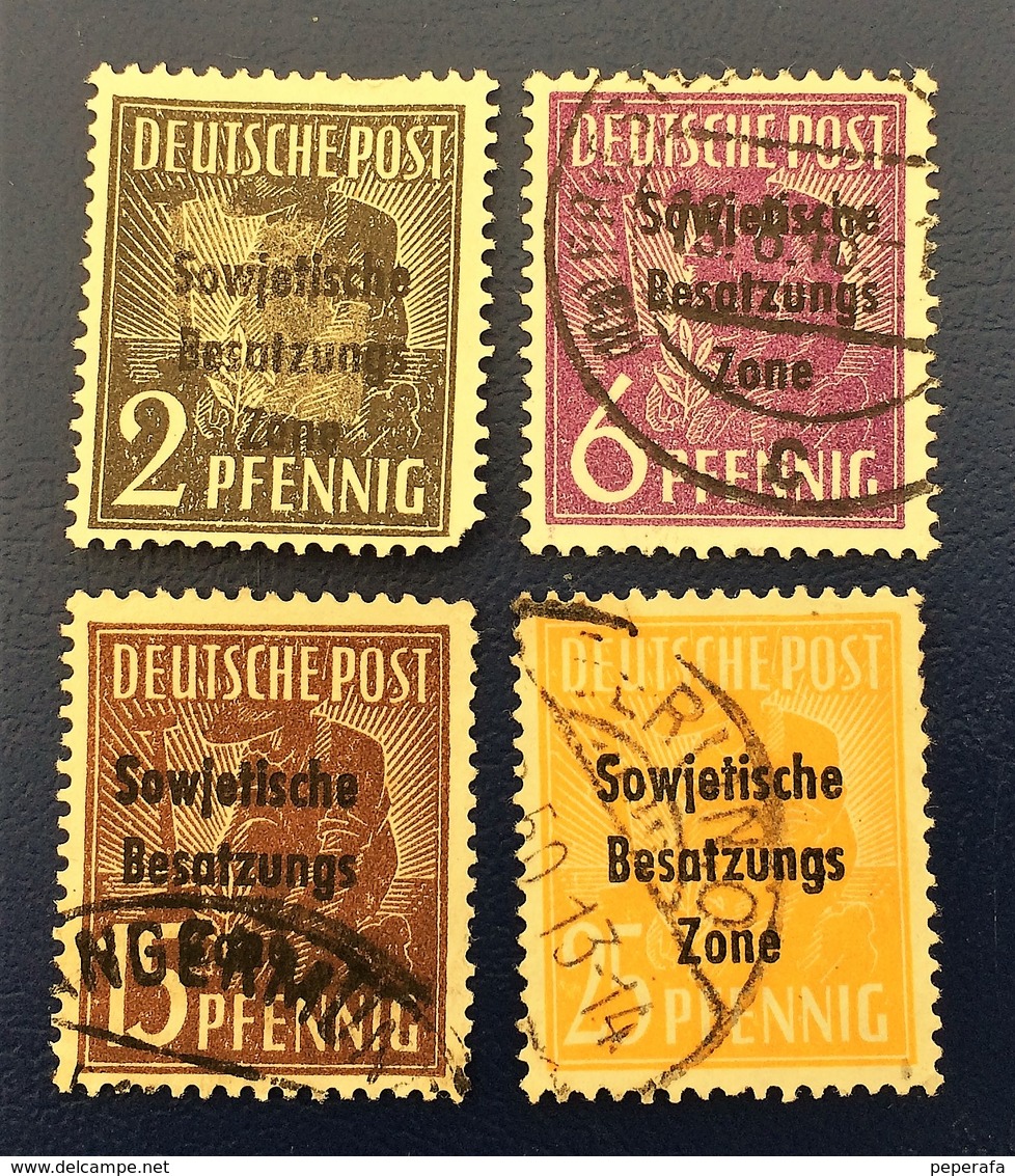 ALLEMAGNE GERMANY ALEMANIA DEUTSCH POST, Sowjetische Besatzungs Zone (lot 5) - Altri & Non Classificati