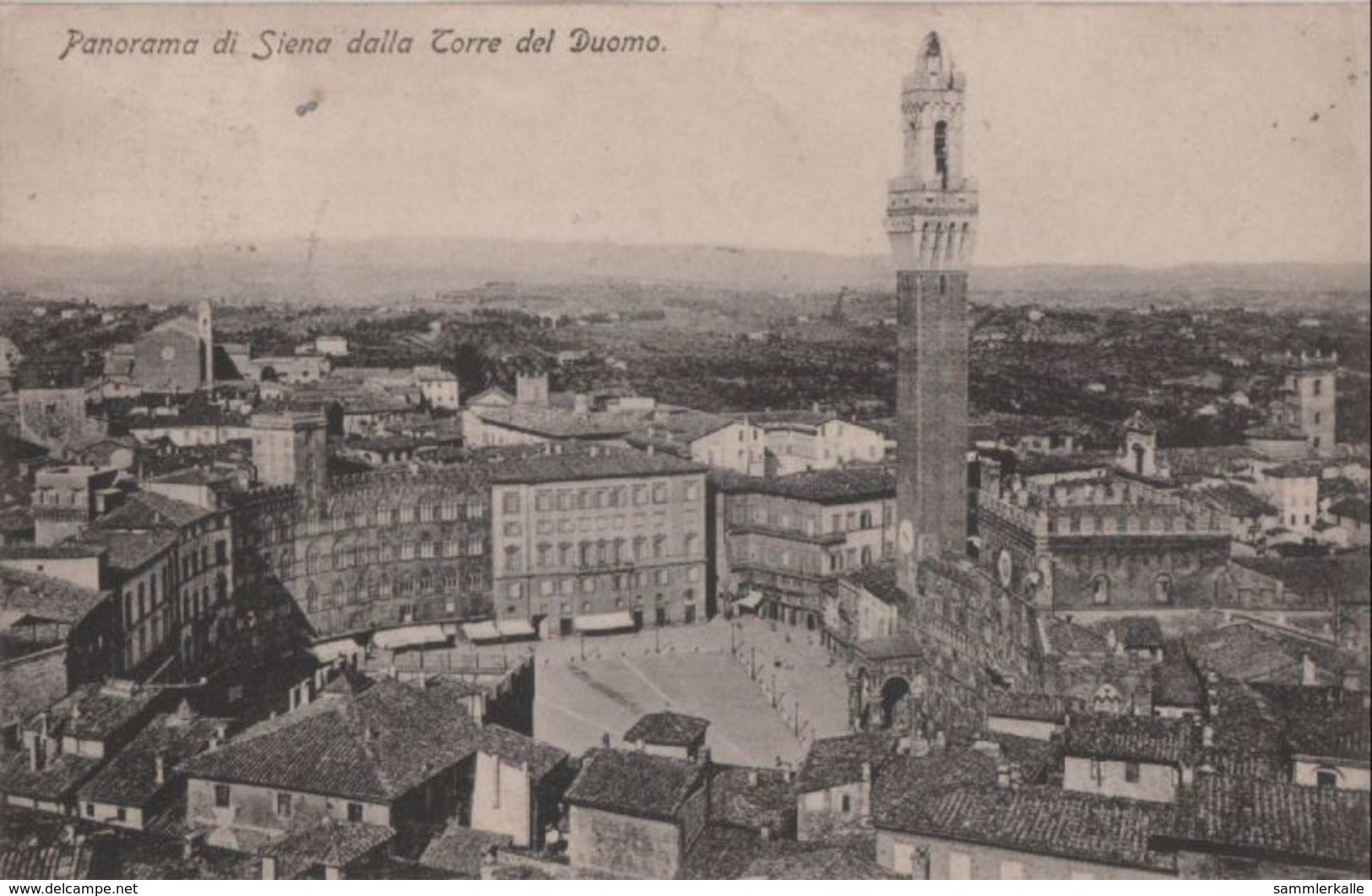 Italien - Siena - Panorama - 1913 - Siena