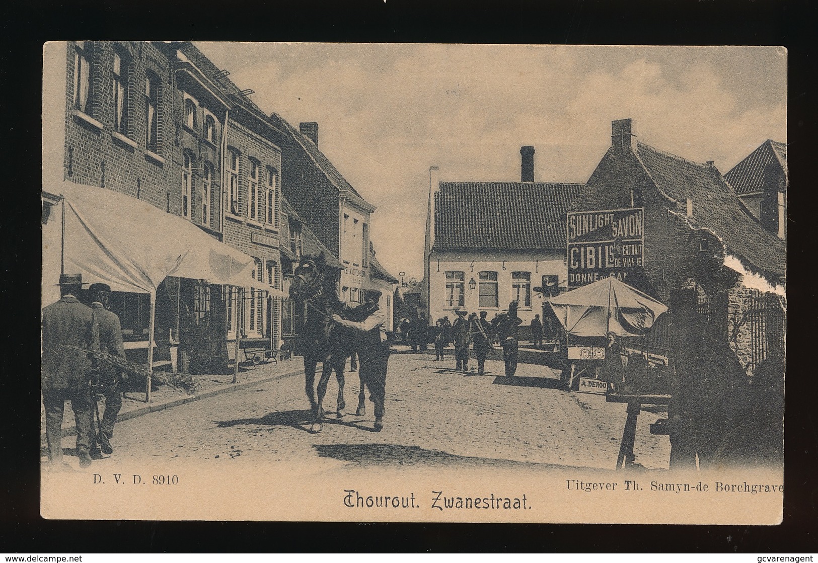 TORHOUT = ZWANESTRAAT - ZIE SCAN 2 LIJMREST ACHTERAAN EN SCHEUR AAN RECHTER ZIJDE - Torhout