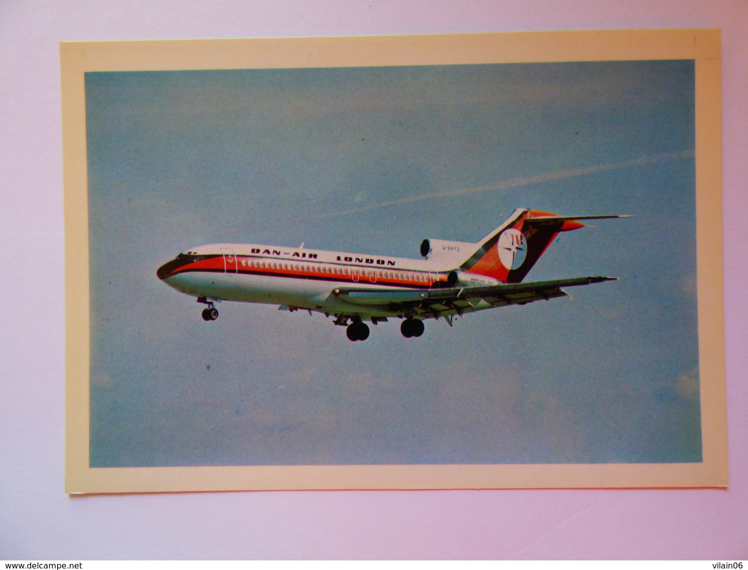 DAN AIR LONDON    B 727   G BAFZ - 1946-....: Moderne