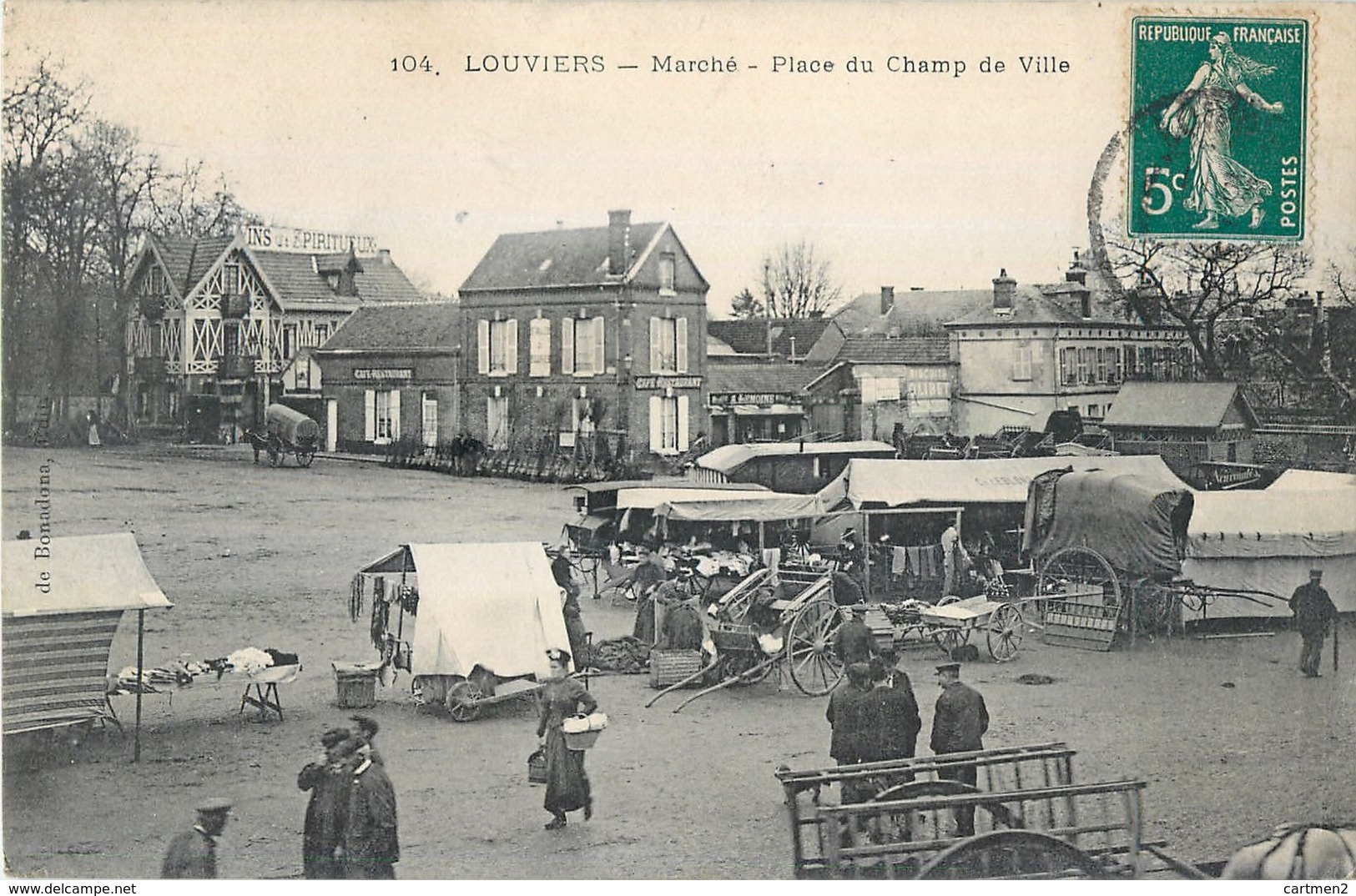 LOUVIERS MARCHE PLACE DU CHAMP DE VILLE 27 - Louviers