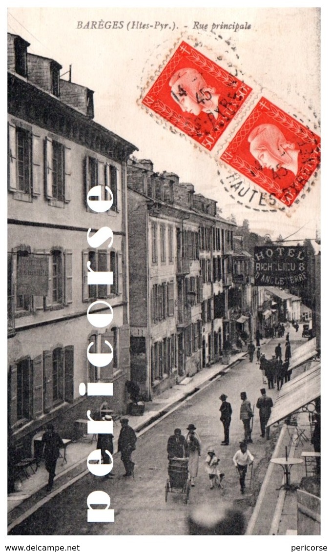 65  Barèges   Rue Principale - Autres & Non Classés