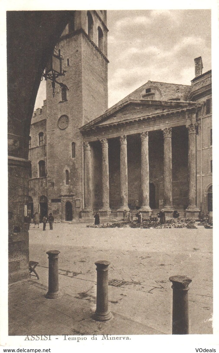 Italie - Umbria - Perugia - Assisi - Tempio Di Minerva - Perugia