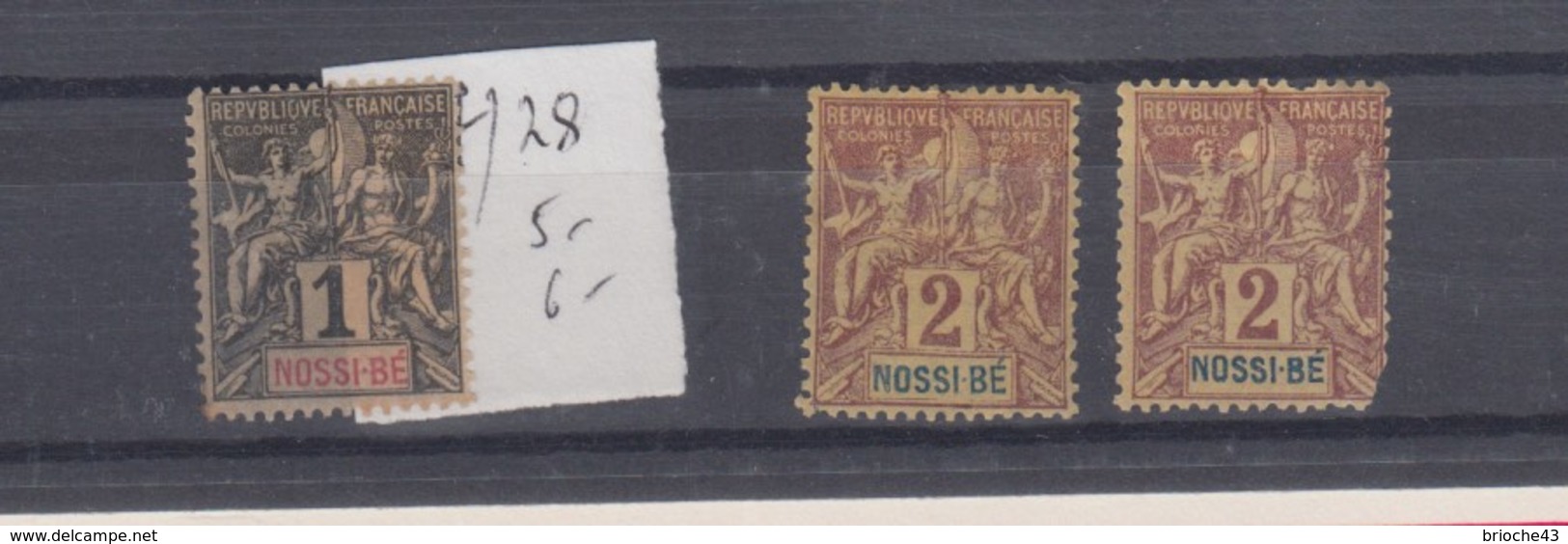 NOSSI-BE - 3 TIMBRES TOUT ETAT  / 6281 - Altri & Non Classificati