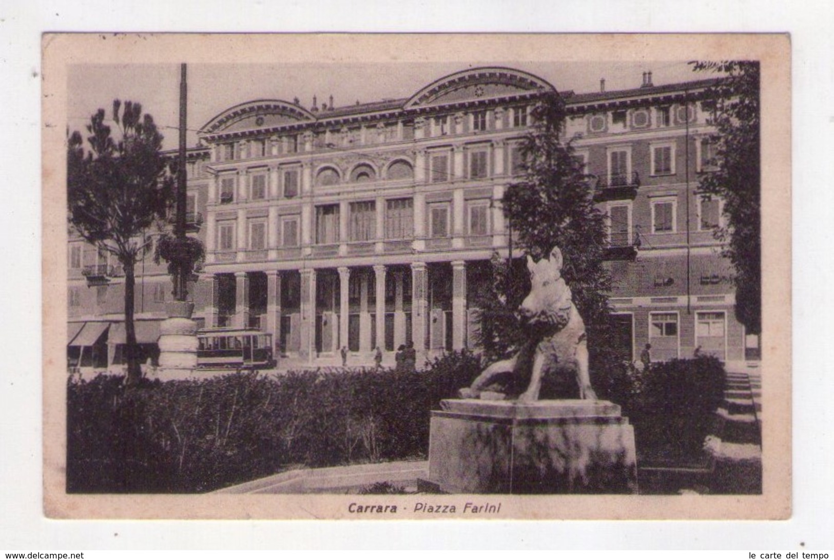 Cartolina/postcard Carrara - Piazza Farini. 1959 - Carrara