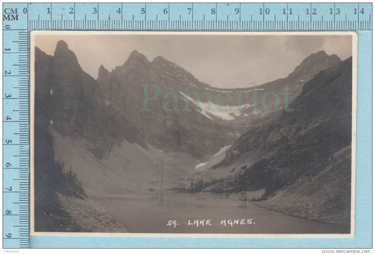 CPSM- Lake Agnès Manitoba  -  Used In 1931   Stamp CND 2&cent; - Sonstige & Ohne Zuordnung