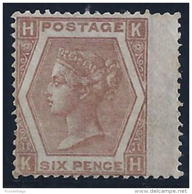 GRAN BRETAÑA 1872/73 - Yvert #47a - MNH ** - Unused Stamps
