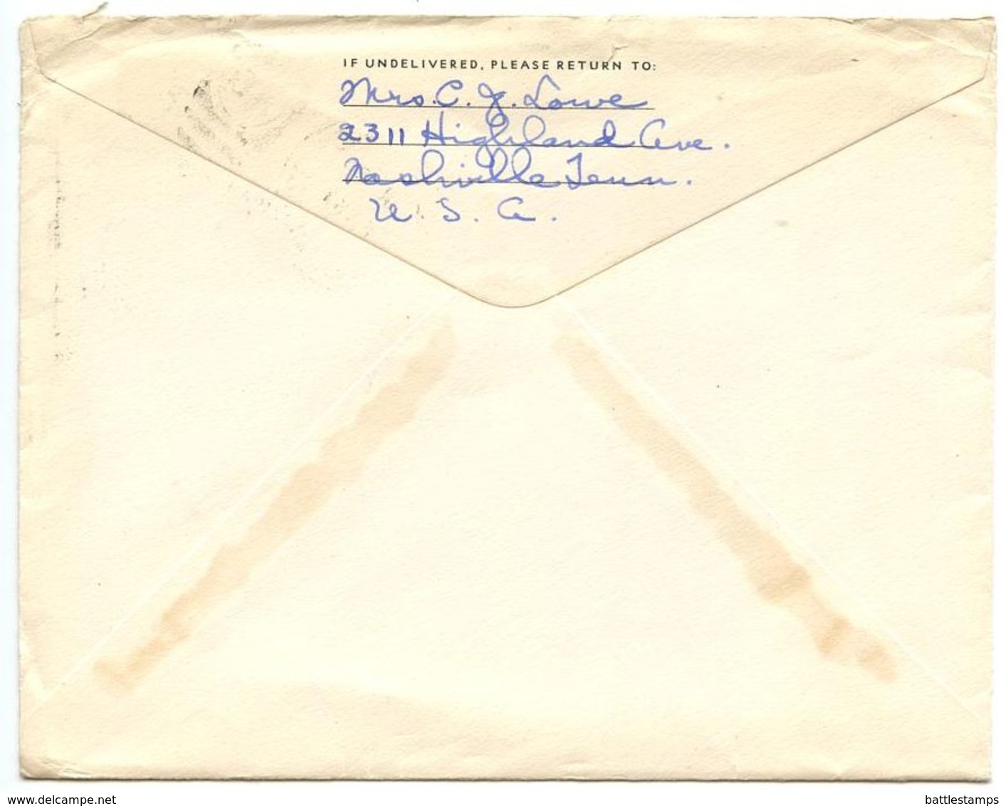 United States 1940 Seapost Cover S.S. President Coolidge W/ Scott 895 Pan-American Union - Brieven En Documenten