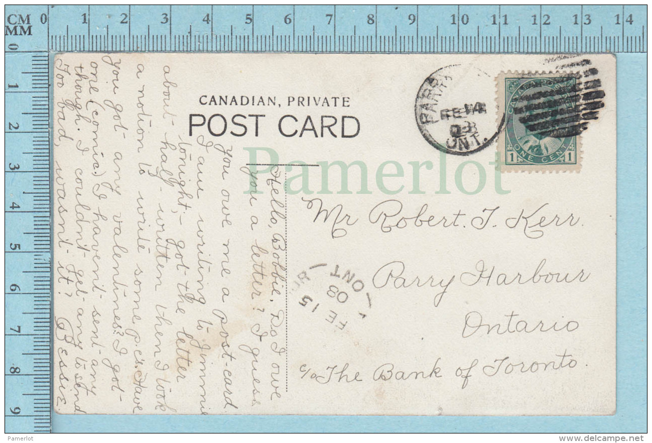 CPA -Torrance Muskokaes Ontario Souvenir Card-  Used In 1908  Stamp CND 1&cent; - Autres & Non Classés