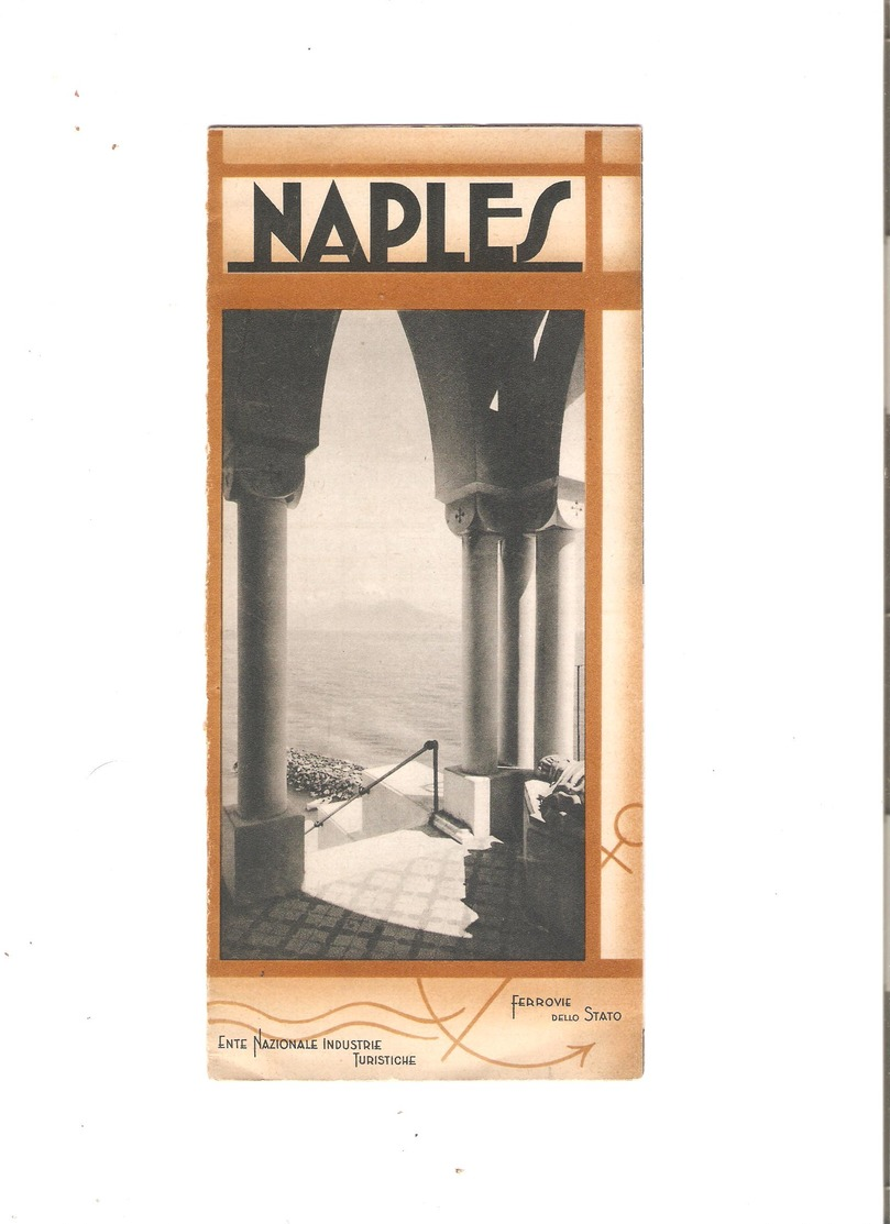 Dépliant Touristique Naples 1934 - Dépliants Touristiques