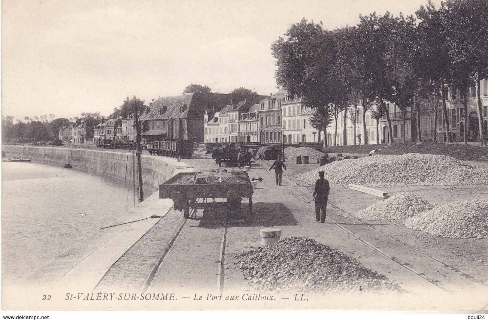 LALI- SAINT VALERY SUR SOMME  LE PORT  AUX  CAILLOUX - Saint Valery Sur Somme