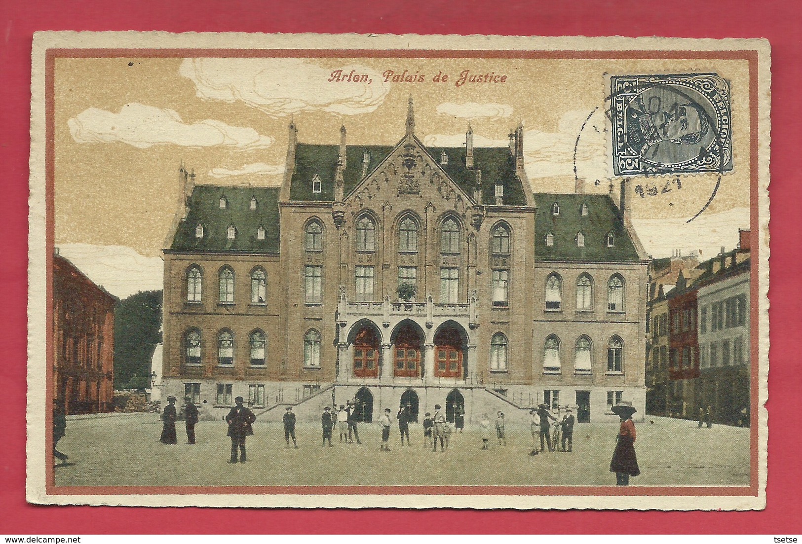 Arlon( Petit Prix ) - Palais De Justice - Editeur Suisse, Guggenheim & Co , Zurich  - 1921 ( Voir Verso ) - Arlon