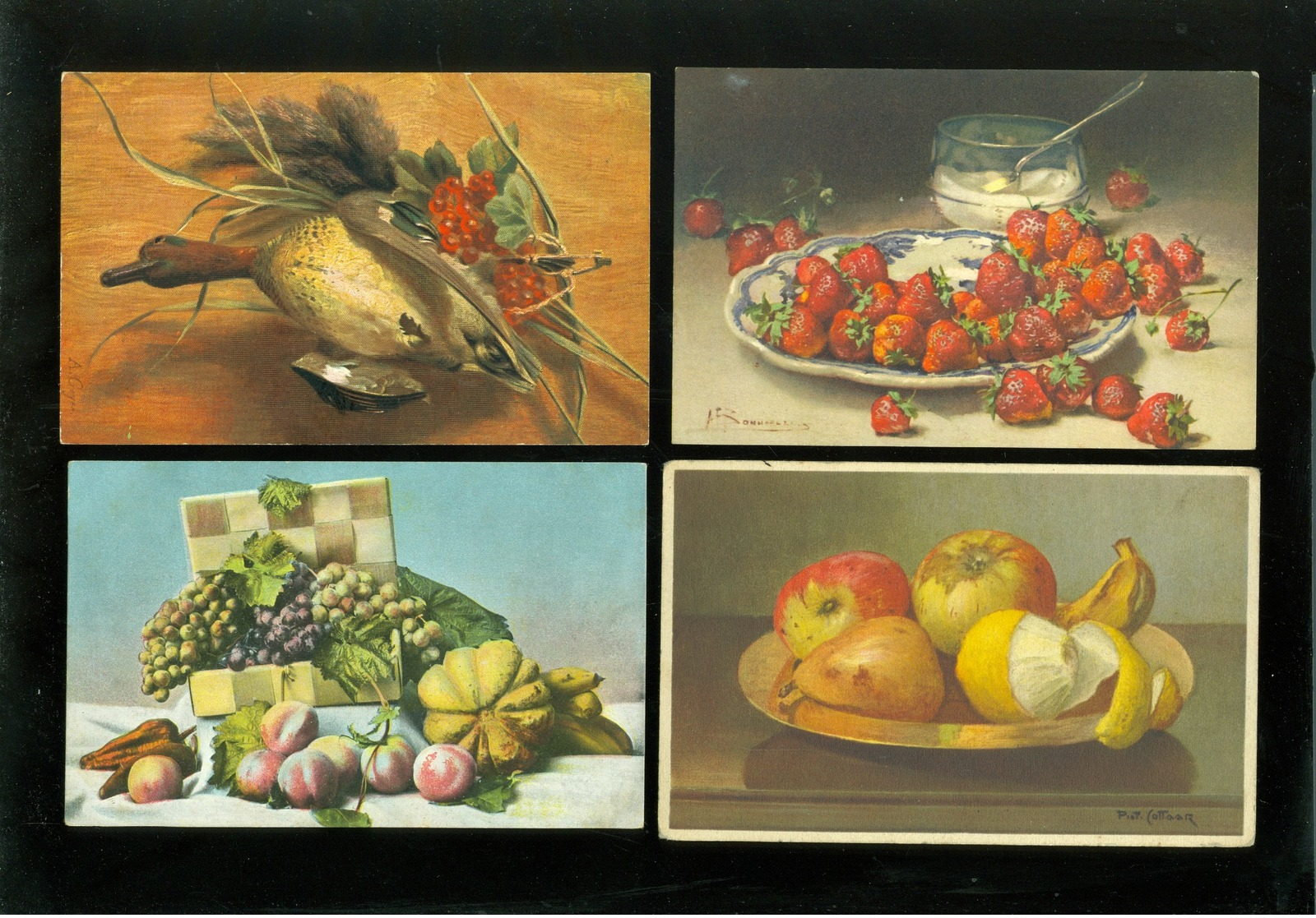 Beau Lot De 20 Cartes Postales De Fantaisie Nature Morte  Mooi Lot Van 20 Postkaaten Van Fantasie Stilleven - 20 Scans - 5 - 99 Karten