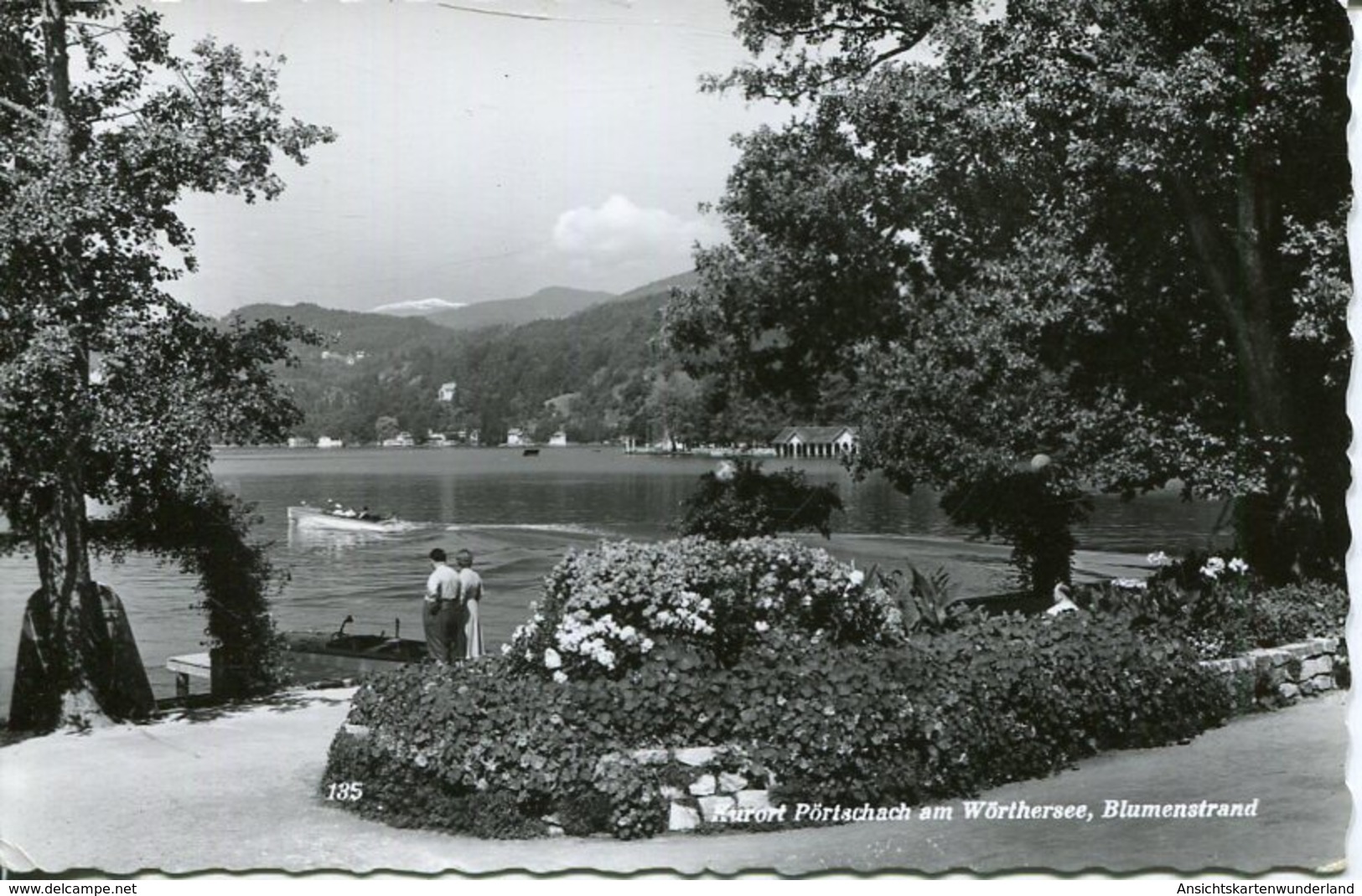 004182  Kurort Pörtschach Am Wörthersee - Blumenstrand - Pörtschach