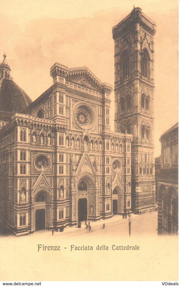 Italie - Toscana - Firenze - Facciata Della Cattedrale - Firenze (Florence)