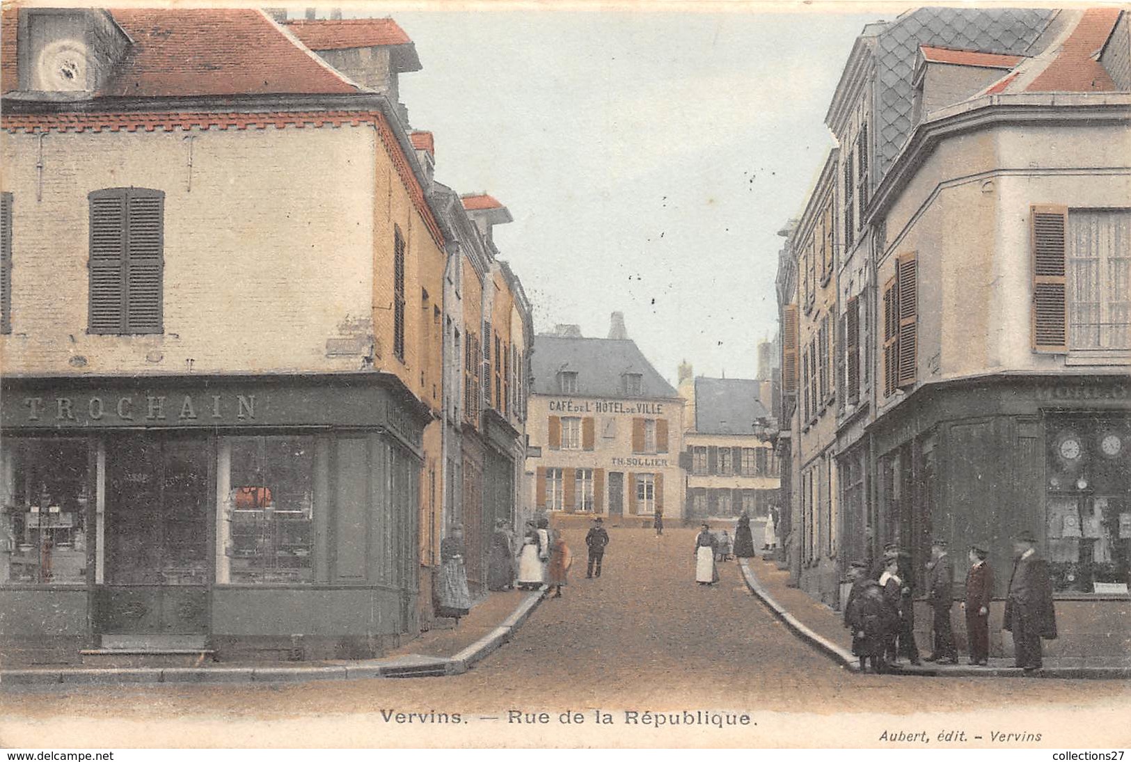 02-VERVINS- RUE DE LA REPUBLIQUE - Vervins