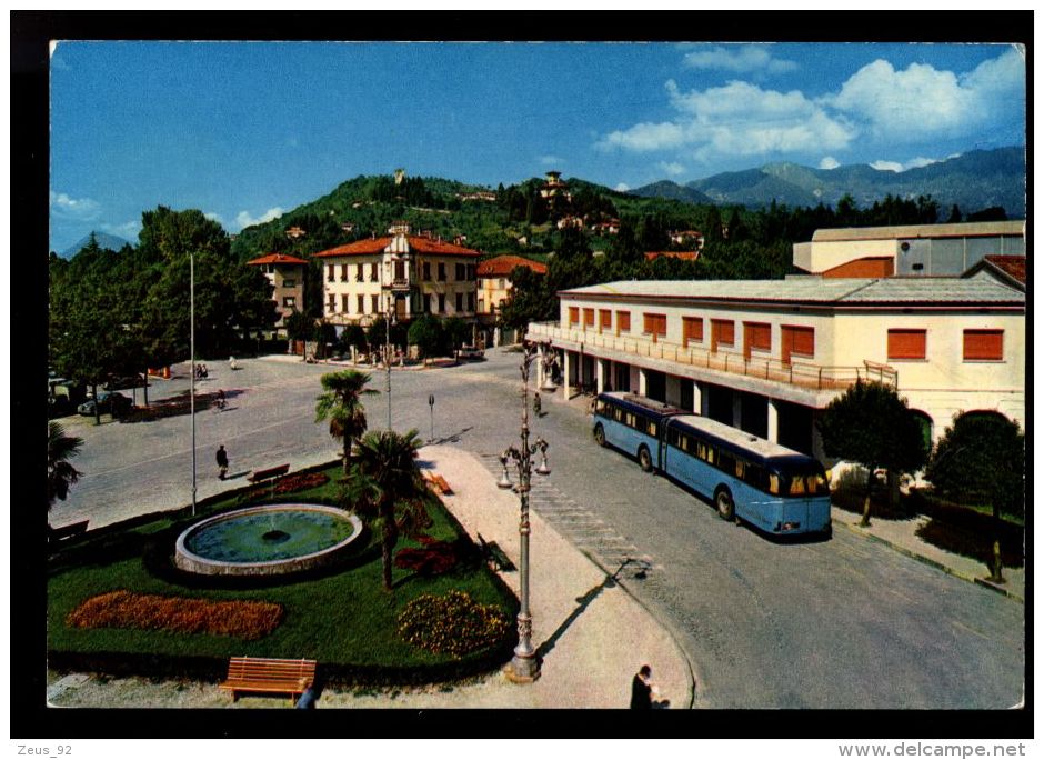 B5759 TARCENTO -  PIAZZA LIBERTÁ CON AUTOBUS - Altri & Non Classificati