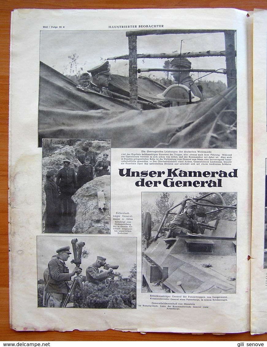 Illustrierter Beobachter No. 35 / Germany WWII /27 August 1942 - Deutsch