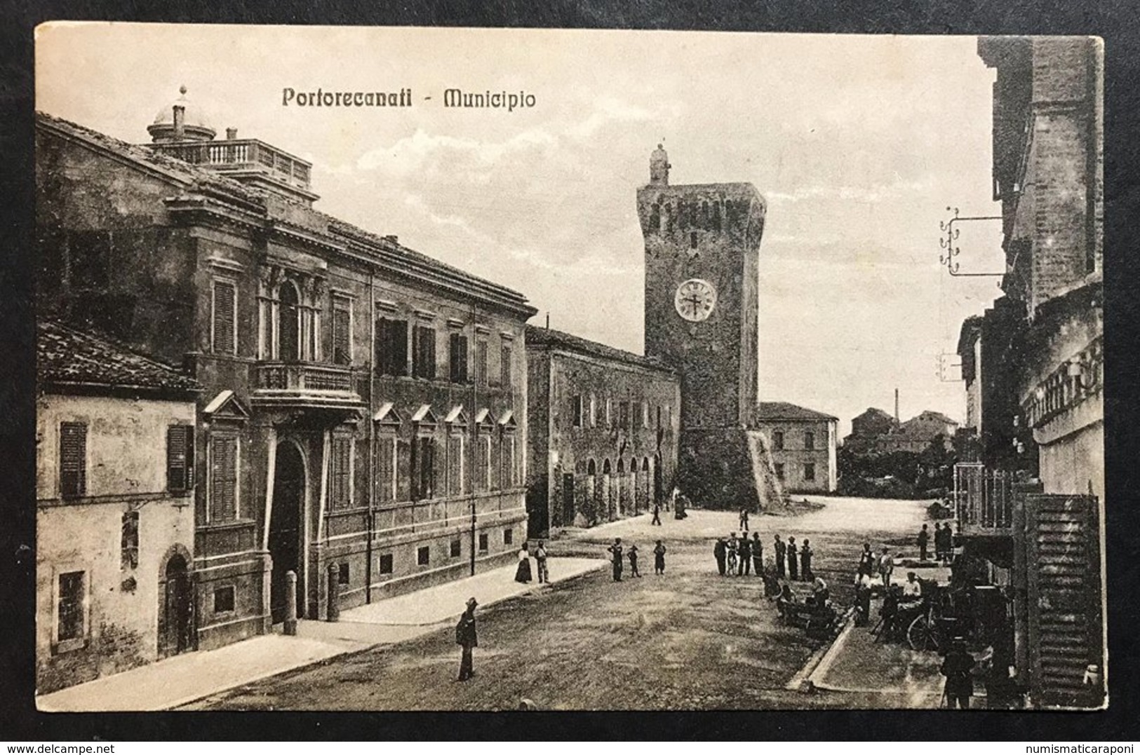 Porto Recanati Castello  Municipio NON VIAGGIATA   COD.C.1995 - Altri & Non Classificati