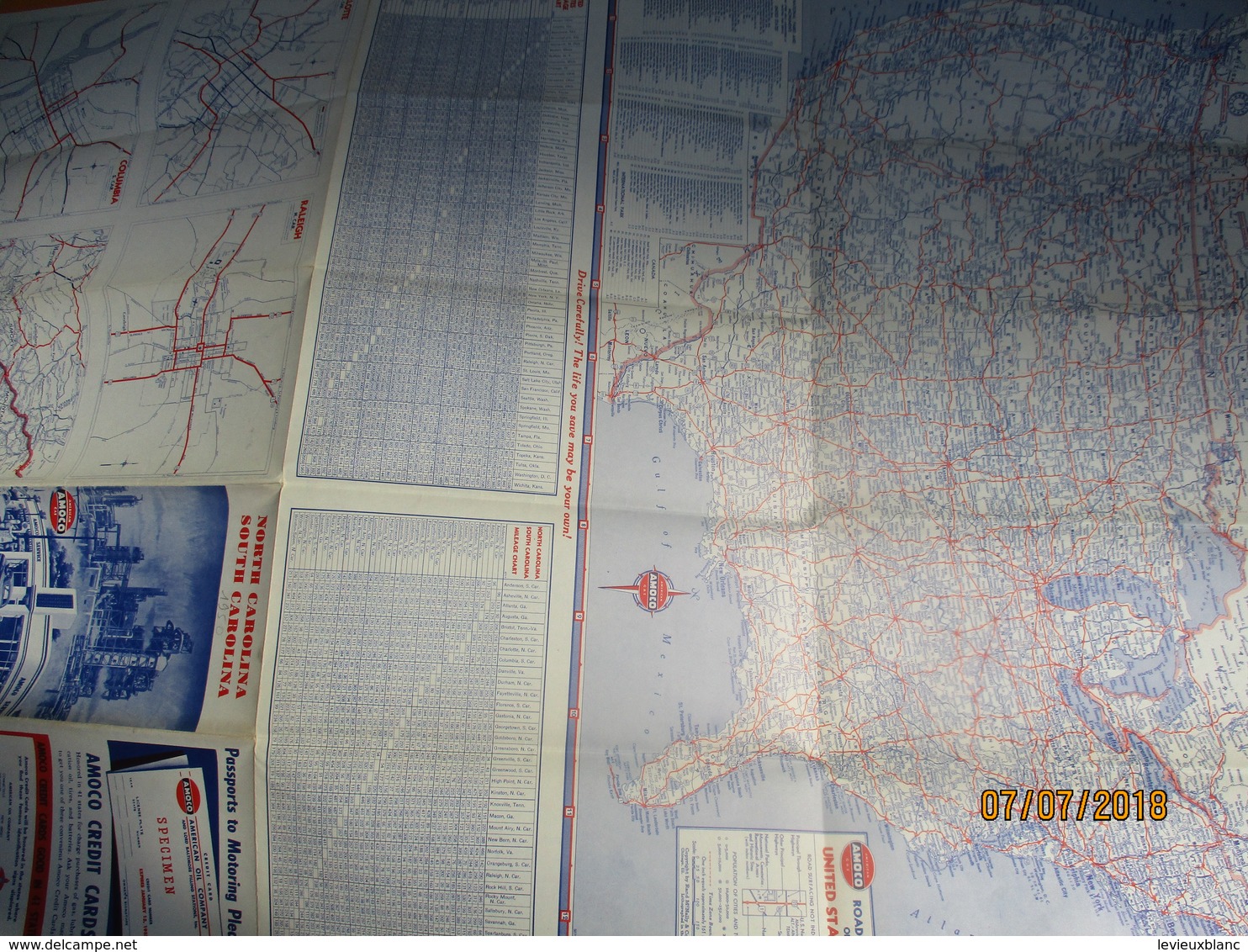 Carte Routiére/Consolidated Tours/THE HOTEL MAP/USA/ 100 Encarts Publicitaires / National Survey,Chester/1951-52 PGC226 - Roadmaps