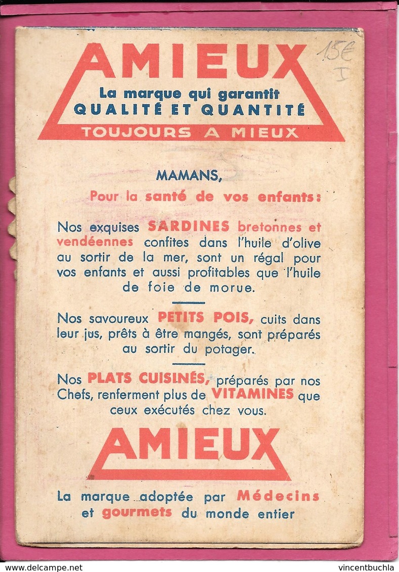 Carte Système Conserverie Amieux Toujours à Mieux Illustration Elvinger Tableau Noir Tournant - Publicité