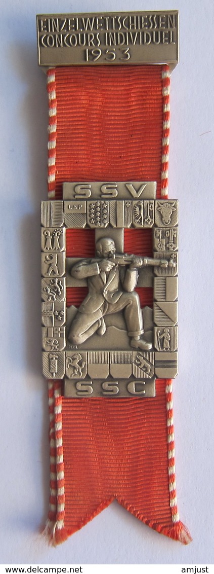 Suisse // Schweiz // Switzerland // Médaille De Tir 1953 - Non Classés