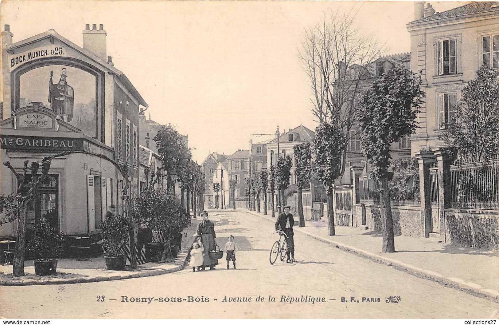 93-ROSNY-SOUS-BOIS- AVENUE DE LA REPUBLIQUE - Rosny Sous Bois