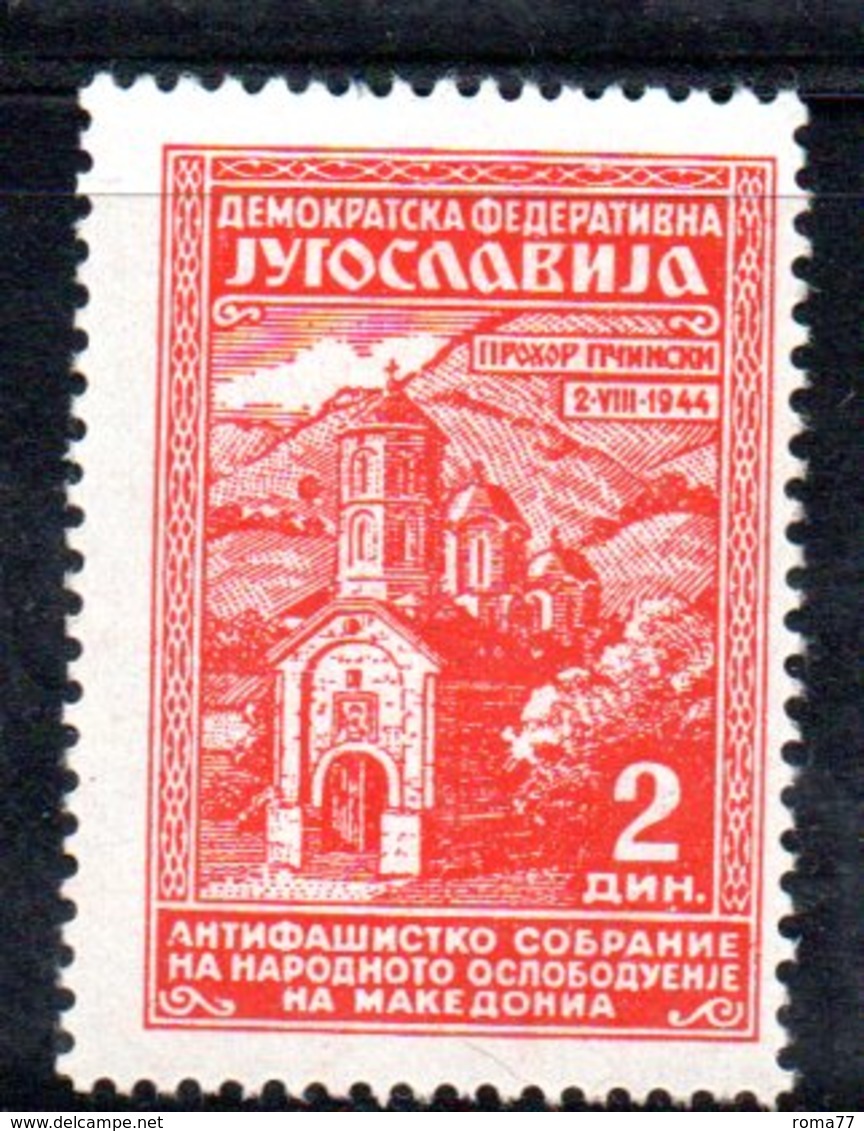 YUG58C - YUGOSLAVIA 1945,  Unificato N. 418 Nuova  *  Linguella - Nuovi