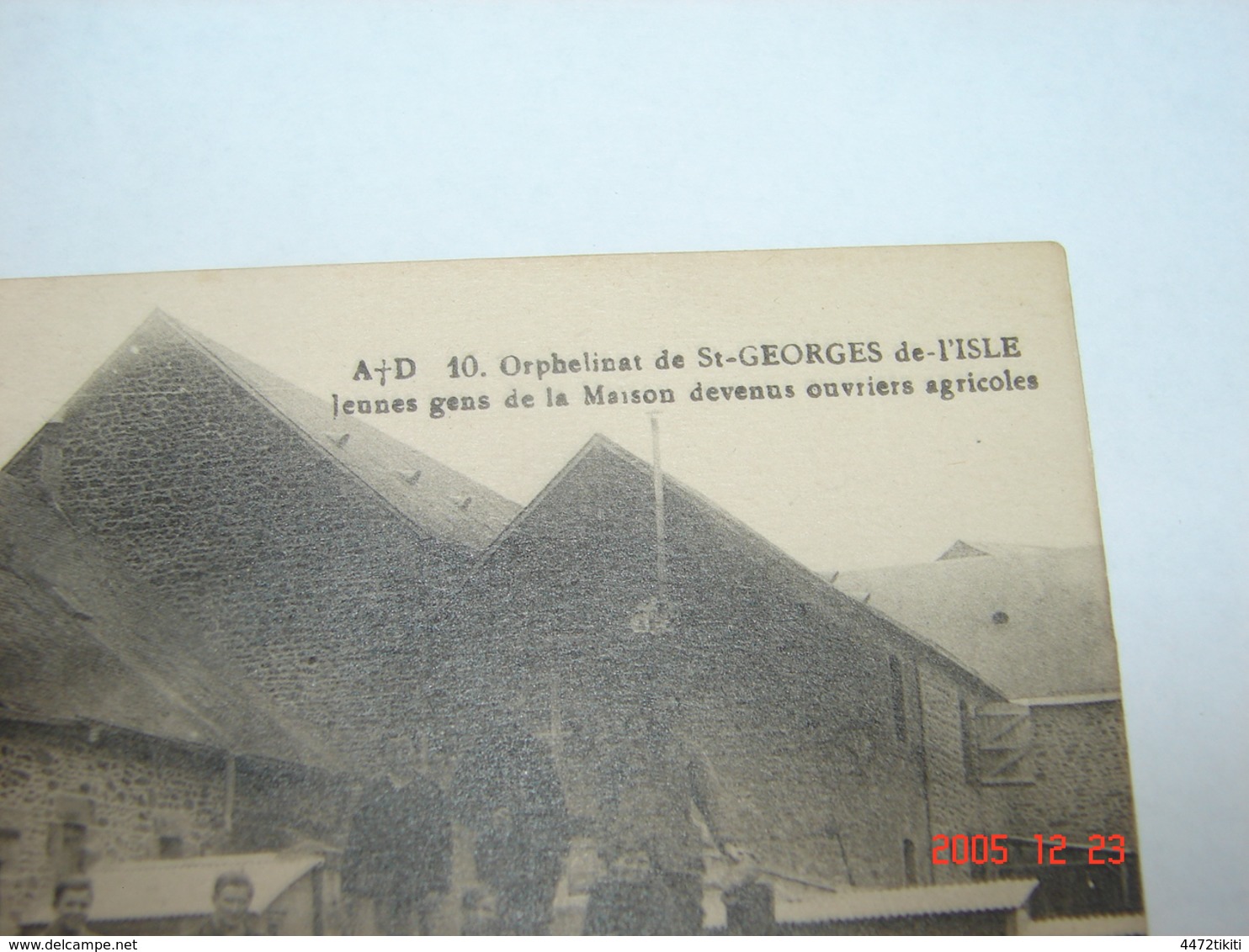 C.P.A.- Saint Fraimbault De Prières (53) - Orphelinat Saint Georges De L'Isle - Ouvriers Agricoles - 1920 - SUP (AH24) - Autres & Non Classés