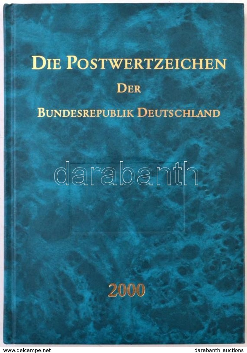 ** Németország 2000-es évkönyv 65 Db Bélyeggel Ill. Blokkal, Majdnem Teljes - Other & Unclassified