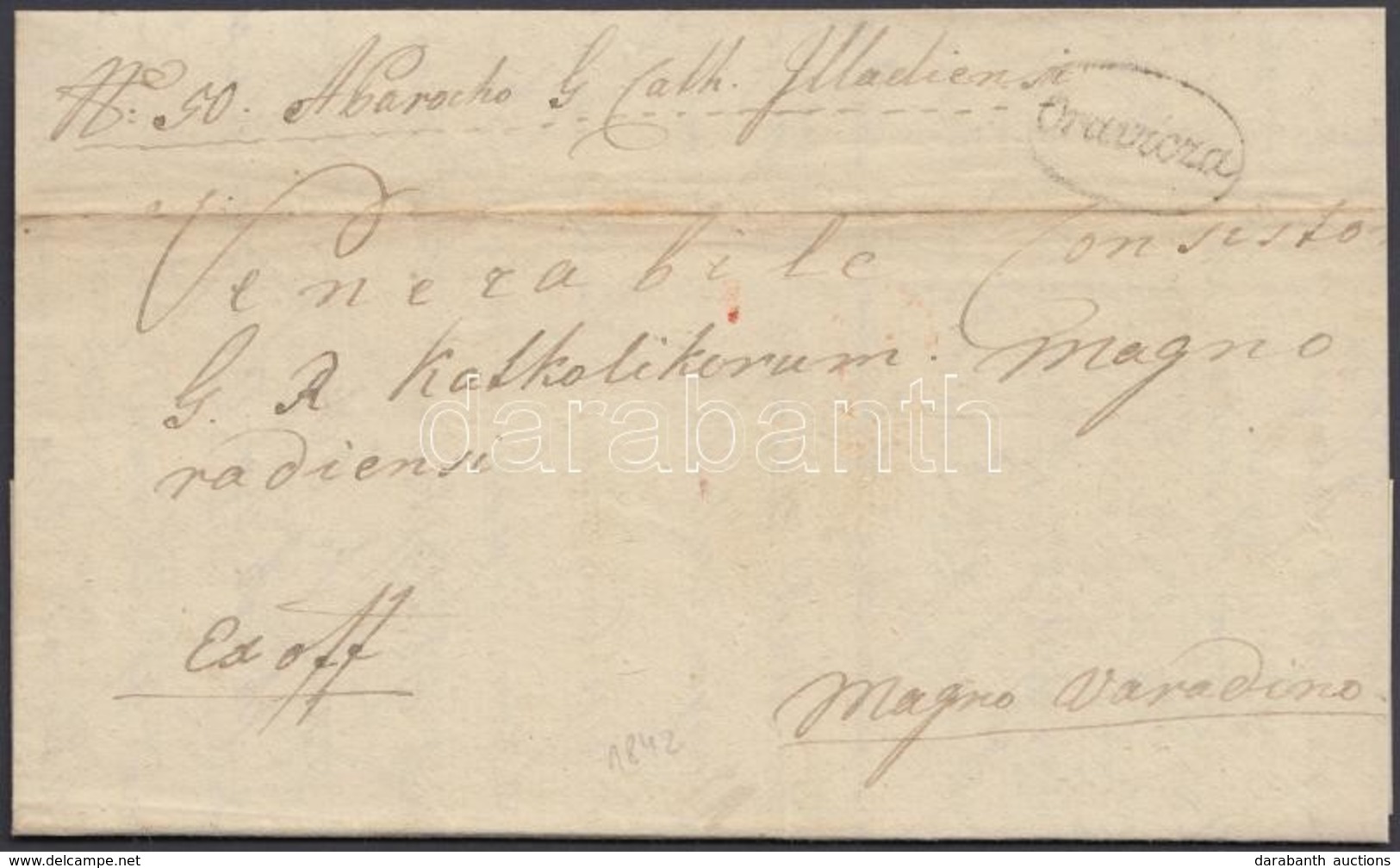 1842 Ex Offo  'Oravicza' - Magno Varadino - Other & Unclassified