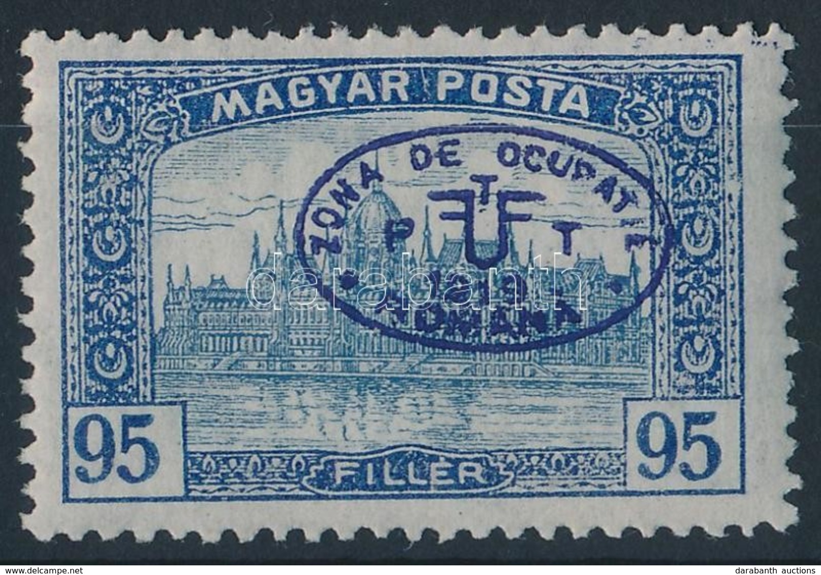 * Debrecen I. 1919 Magyar Posta 95f Garancia Nélkül (**50.000) - Otros & Sin Clasificación