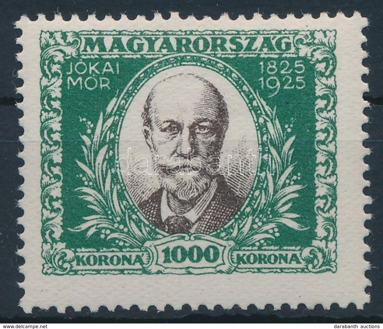 * 1925 Jókai 1.000K 'KORONÁ' Felirat - Otros & Sin Clasificación