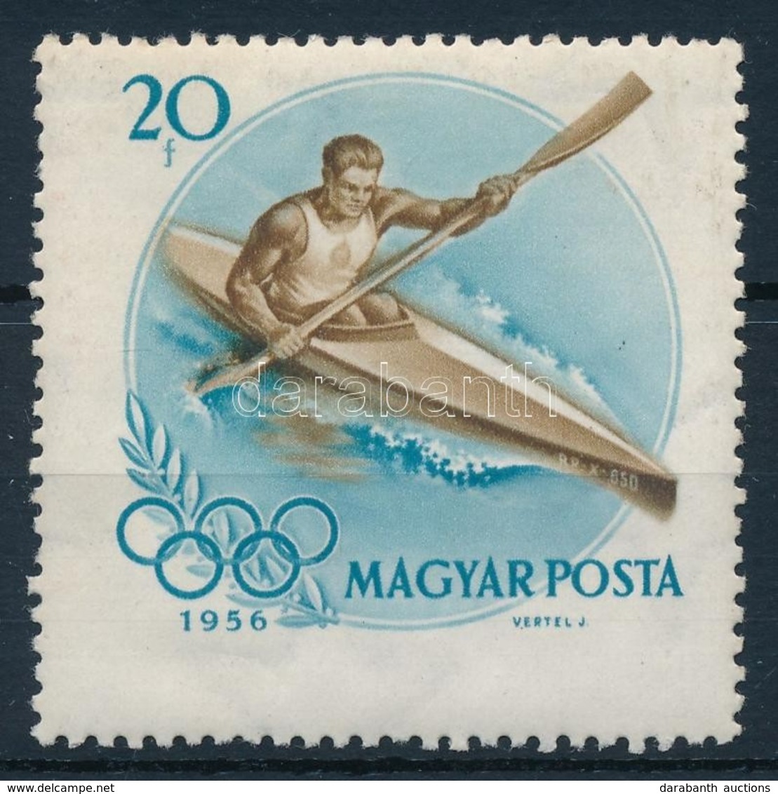 ** 1956 Olimpia 20f Látványos Elfogazással - Otros & Sin Clasificación