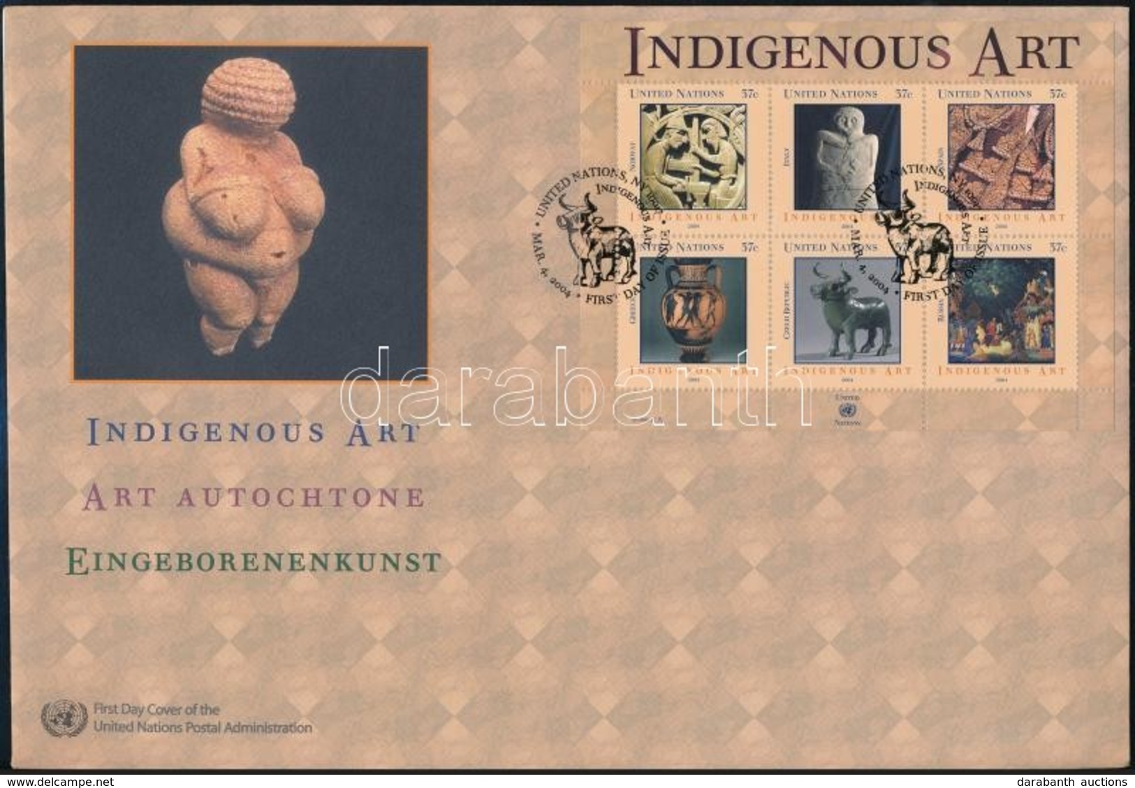 2006 Afrikai Hangszerek Blokk Mi 26 FDC-n - Autres & Non Classés