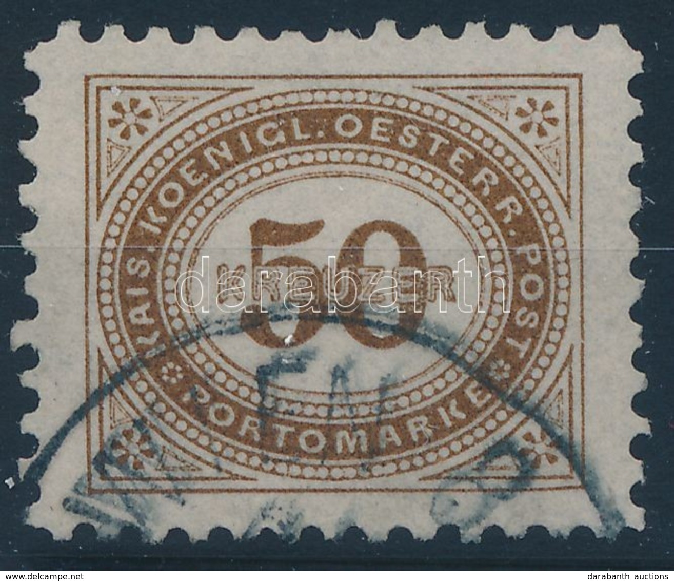O 1894 Portó Mi 9 10 1/2 Fogazással (Mi EUR 100,-) - Other & Unclassified