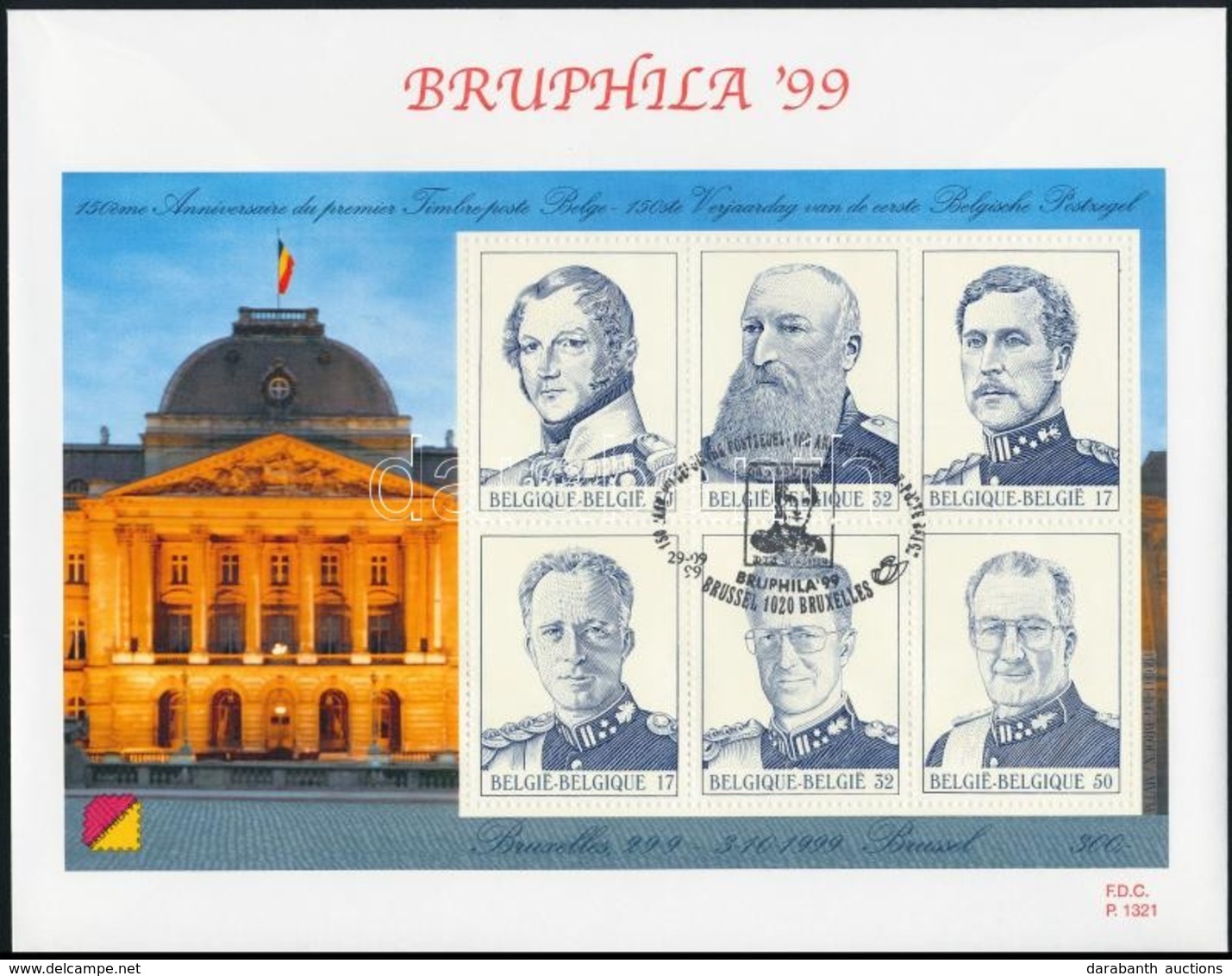 1999 Bélyegkiállítás Blokk Mi 73 FDC-n - Other & Unclassified