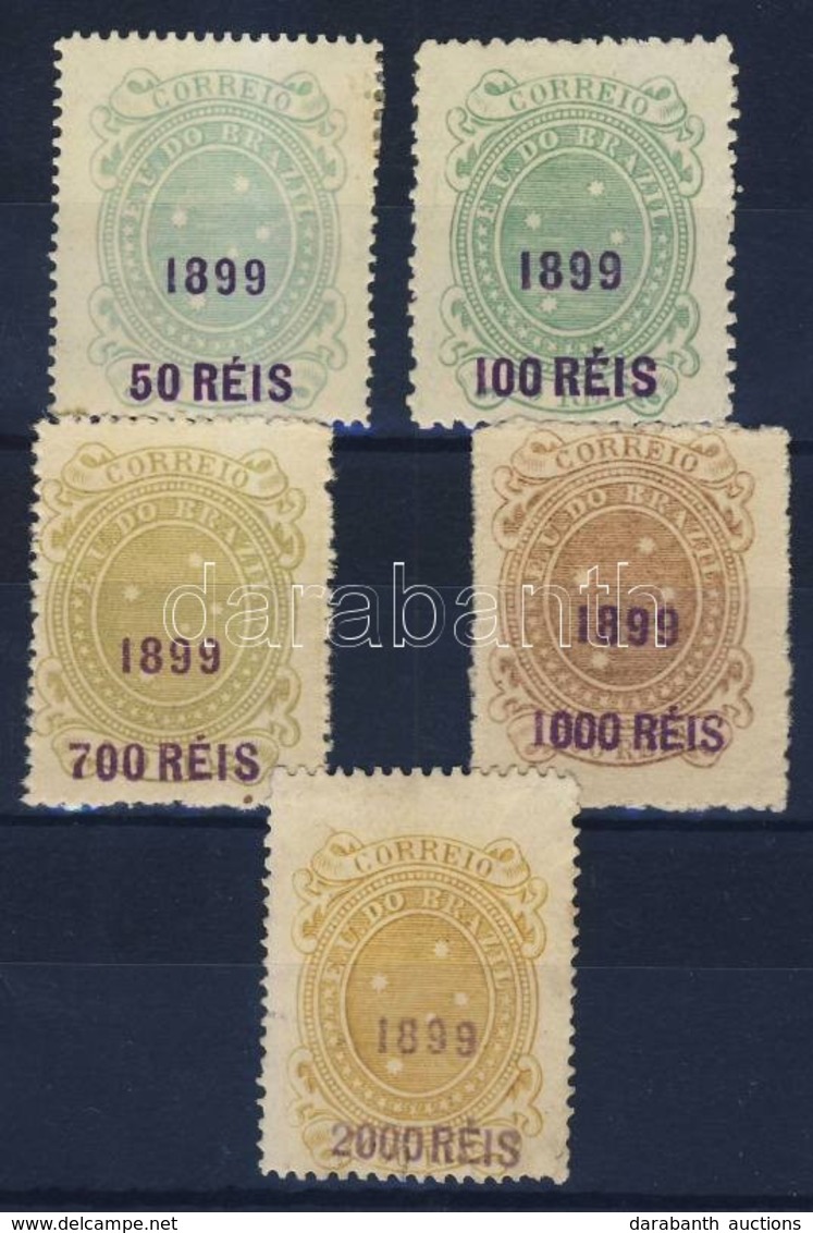 * 1899 A Dél Keresztje Mi 131 - 132 + 135 - 137 A - Otros & Sin Clasificación