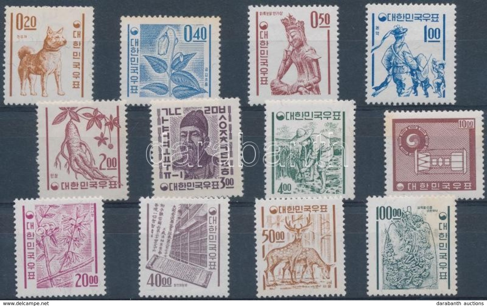 * 1963/1964 Forgalmi Sor Mi 381-392 - Other & Unclassified