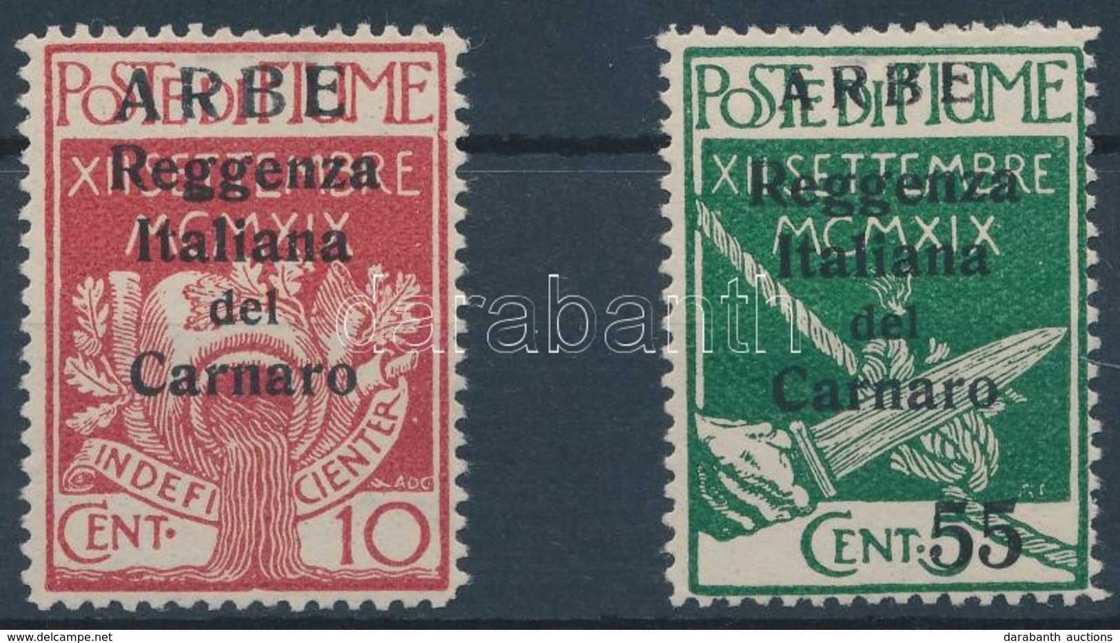 * 1920 Forgalmi értékek Mi 21 I + 25 - Otros & Sin Clasificación