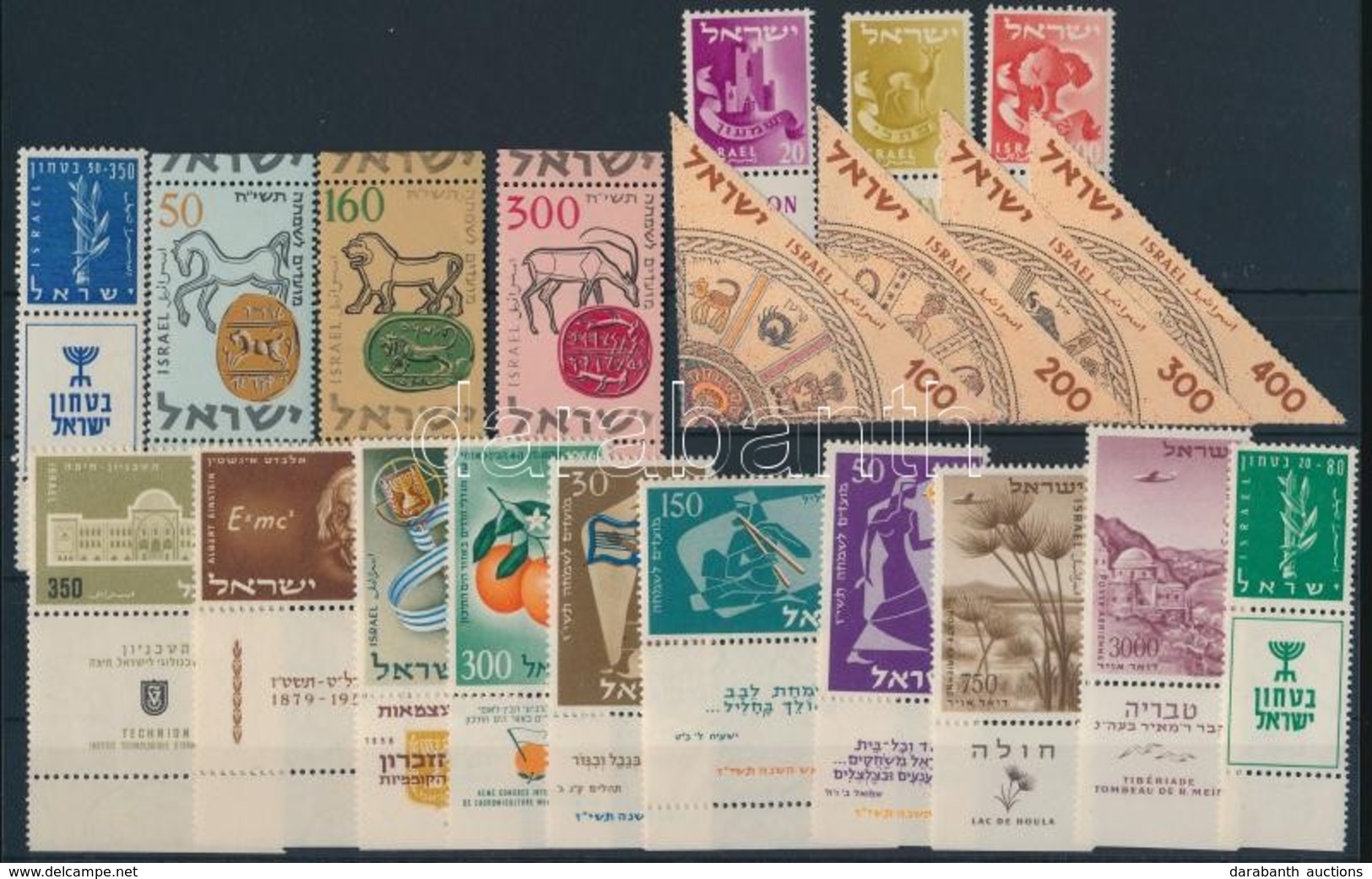 ** 1956-1957 21 Klf Tabos Bélyeg - Otros & Sin Clasificación