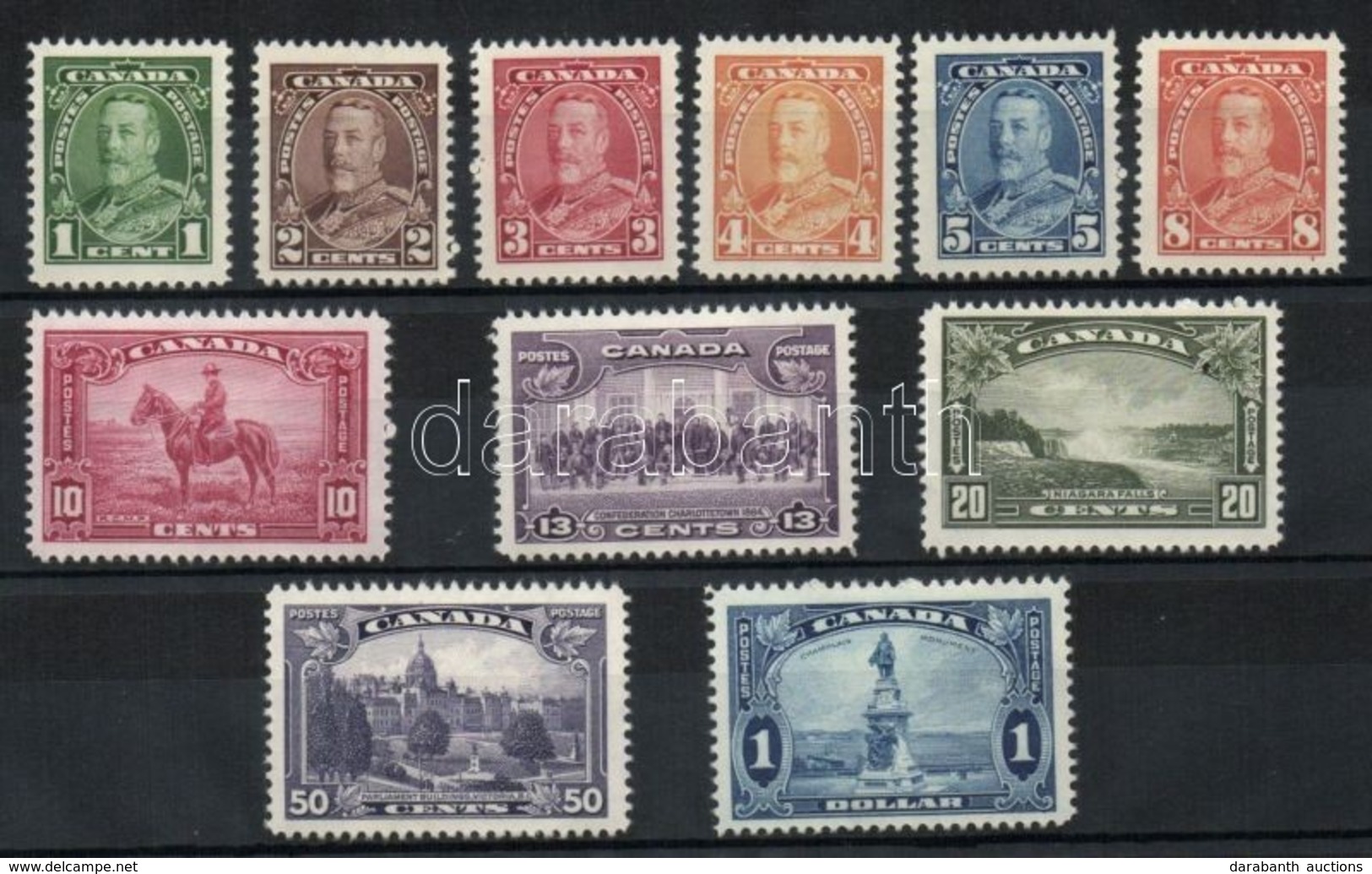 * 1935 Forgalmi Sor / Definitive Set Mi 184-194 - Otros & Sin Clasificación