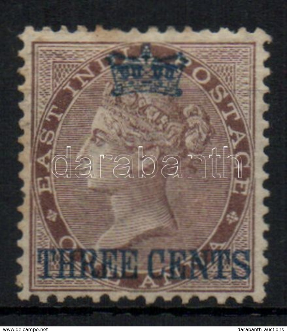 * Straits Settlements 1867 Forgalmi Bélyeg Felülnyomással Mi 3 - Otros & Sin Clasificación