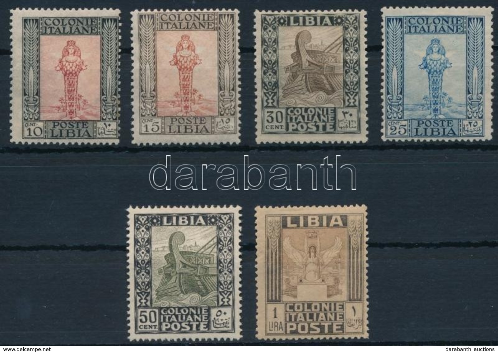 * 1924 Forgalmi Mi 56-60 A, 62 A - Otros & Sin Clasificación